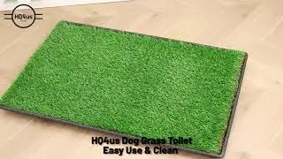 HQ4US DOG GRASS PAD WITH TRAY DOG LITTER BOX