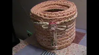 Bote de trapillo de ordenación o papelera