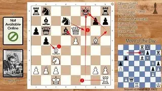 Mikhail Tal vs NN (1963) | An aggressive game played by Tal | full of sacrifices