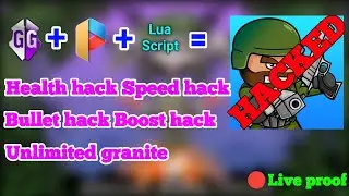 How To Hack Mini Militia Using game guardian | Health, Speed, Bullet, Boost Hack's | Hackes Gameplay