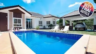 Three bed Pool villa,swim up bar, bbq area | Pattaya, Thailand | Hotel Review 🏨