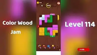Color Wood Jam Level 114 Walkthrough 🪵 | Mini Boss