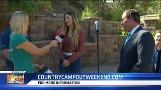 KUSI previews Country Campout Weekend with Graham Bloem and Presley Tennant