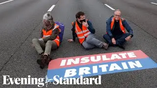 Insulate Britain: Climate activists block M25 for second time in three days