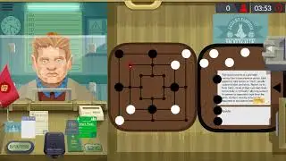 Black Border Game Pre-Alpha Video Gameplay 8 - Nine Men's Morris Mini Game