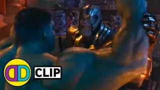 Hulk vs Thanos Spaceship Fight Scene | Avengers Infinity War(2018)Movie clip HD[HINDI]