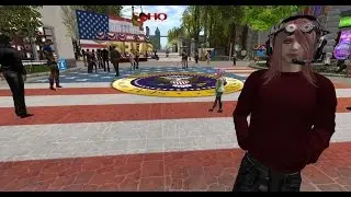 The Trump Inauguration Party In Second Life