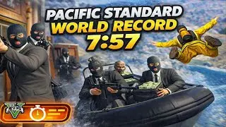 PACIFIC STANDARD CONSOLE WORLD RECORD 7.57 GTA ONLINE HEISTS ELITE CHALLENGE (PS4)