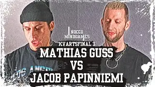 NOCCO MINDGAMES | MATHIAS GUSS vs JACOB PAPINNIEMI E03