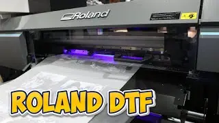 An Up-Close Look at the Roland TY-300 DTF Printer