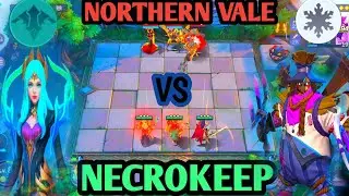 NORTHERN VALE VS NECROKEEP | MAGIC CHESS |  BEST SYNERGY