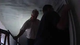 Dad Helps With Window Install the off grid tiny house