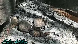 Garlic fire fried, healthy food for stomach problems