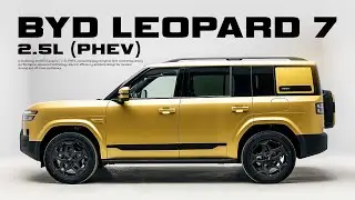 2026 BYD Leopard 7 Ultra 2.5L (PHEV) - Stunning Yellow Finish Full Vehicle Tour