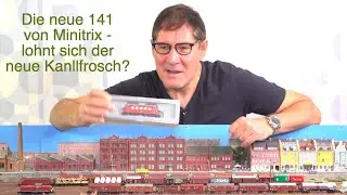 Der Knallfrosch in Spur N - Teil 1 - die neue Minitrix BR141 in orientrot, Epoche V, u. Mintlinge