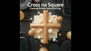 Cross na Square| Caramel Bubble Industrial Progressive ver 1