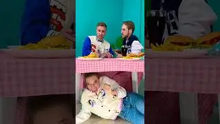 Grandma Eating Under the Table?! 🍽️ No One Saw This Coming!