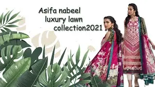 Asifa Nabeel luxury lawn collection 21