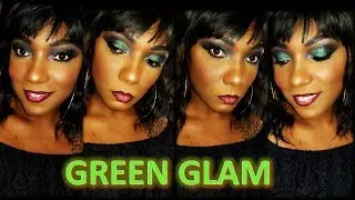 Easy Green Glamour Eye Look - Cult Mythos Palette