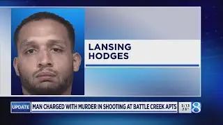 Man charged with murder in shooting at Battle Creek apts