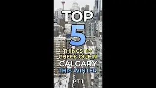 Top things to check out in Calgary this winter! ❄️⛸🏔