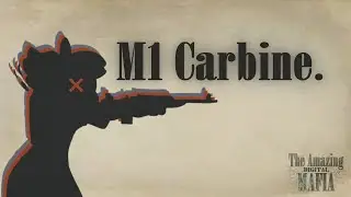 Ragatha shooting a M1 Carbine Para. | The Amazing Digital Circus | Mafia AU | Animation Weapon Test