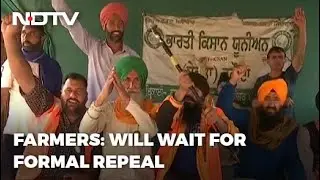 Protests To Go On Till Farm Laws' Formal Cancellation: Farmers At Delhi Borders