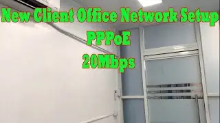 Network Engineer Life : Bagong Remote Office ng Client Setup.. PPPoE Connection Upto 20Mbps