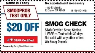 Smog Check El Cajon