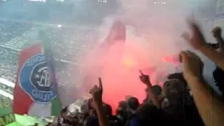 Inter - Juve 3.10.10 - Curva Nord - Pazza Inter Amala
