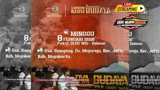 Live. Ludruk - KARYA BUDAYA - Pentas Di Dsn. Gamping Jetis Mojokerto