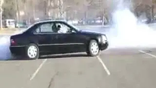 mercedes benz burnout