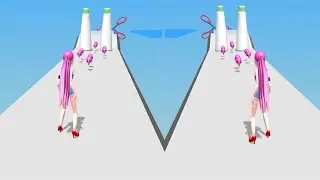 Hair Rush Games All Levels Mobile Gameplay, iOS, Android  All Games Level