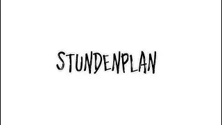 Pr&auml;sentation &uuml;ber den Stundenplan 