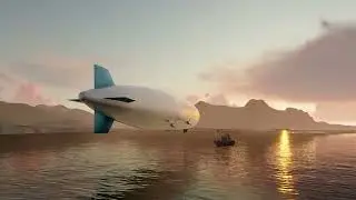Early concept for Norwegian Airship