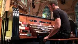 Cameron Carpenter Demonstrates M&O Opus 4 - Pt. 8 - (Pedal)