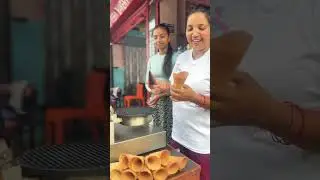 June 14, 2024 Fresh Sweet Cone,meera cafe #youtubeshorts #streetfood