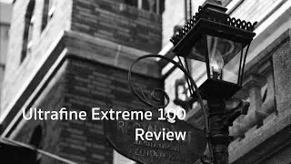 【モノクロフィルムレビュー：Ultrafine Extreme100 Review & Samplephoto】ウルトラファイン・エクストリーム100 レビューとサンプル写真