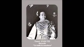 Tenore ENZO TEI - Un ballo in maschera 