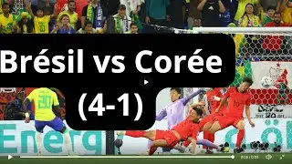 Les 4 Buts de la selection br&eacute;silienne face Cor&eacute;e(4-1)