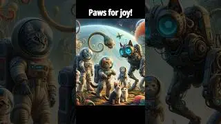 Cat's Space Travel🐱 | #kitten #cat #cute #adventure