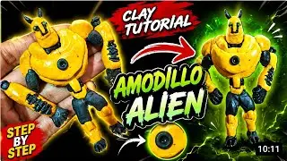 How To Make Ben 10 Alien Armodrillo | (Futuristic Art)