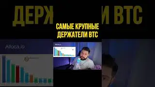 Самые крупные держатели #BTC