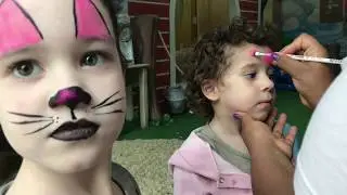 PINTURA FACIAL NA LARA E NA LÍVIA NO FAZZENDA PARK HOTEL 💖