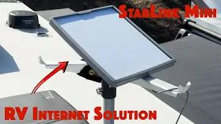 RV Internet StarLink Mini Setup Part 1 #StarLink  #rvlife  #rvlifestyle #rvliving #boondocking 