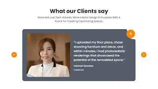 Client Say with HTML CSS Owl Carousel | HTML CSS Owl Carousel @raselcoder