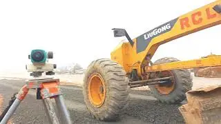 C.t.s.b. lying / Service road construction work / Highway 🛣️🛣️ #construction #highway #video #vlog 