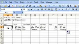 Учебник Microsoft Excel для начинающих №25 &mdash; База данных, часть 1 &mdash; Создание списков
