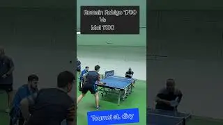 👍Romain Robigo 1700 👊 Moi 1100 #tabletennis #pingpong