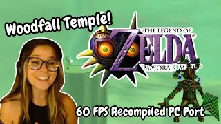 why is odolwa so creepy? Woodfall Temple! | Zelda: Majora's Mask recompiled (60 FPS)